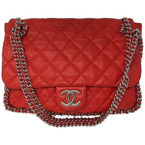 chanel bag with chains around|authentic chanel bag.